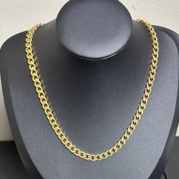 brook & york Jewelry - Brook & York Gigi Gold Tone Cuban Link Necklace